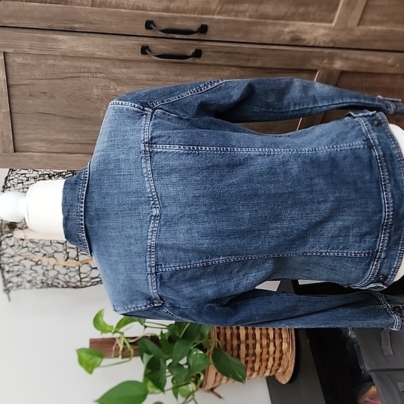 Blue Trucker Jean Jacket - Picture 8 of 8